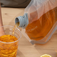 Vente en gros de sacs à eau en plastique 5L 8L 10L de matériaux de qualité alimentaire sans BPA sacs à eau gallon