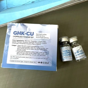 Siero Viso Antirughe e Rassodante con Peptidi di Rame Blu, Etichetta Privata e Logo Personalizzato, Polvere Riparatrice GHK-Cu - Product Image 5