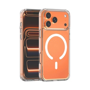 <span class=keywords><strong>Cover</strong></span> per <span class=keywords><strong>iPhone</strong></span> 17 16 15 Pro Max di Alta Qualità, Trasparente Anti-graffio, con Ricarica Wireless e Magnetica - Product Image 1