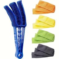 Brosse de nettoyage pour stores, grille d'aération de climatiseur et persiennes – Élimination de la poussière – Articles ménagers