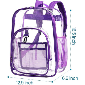 2022 Custom Clear Backpack <strong>School</strong> <strong>Bag</strong> For <strong>School</strong>