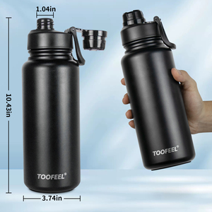 Shaker à protéines en acier inoxydable de 32 oz en gros - Durable, écologique, personnalisable, isolation thermique de 6 à 12 heures pour l'entraînement et les voyages - Product Image 2