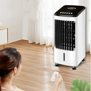 Ventilador de torre de condición portátil de servicio personalizado, Enfriador de aire de oficina en casa móvil independiente, fabricación de enfriador de aire y agua - Product Image 1