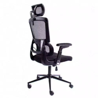 Chaise de bureau exécutive à dossier haut, réglable en hauteur, confortable, pour le bureau à domicile et la salle de réunion