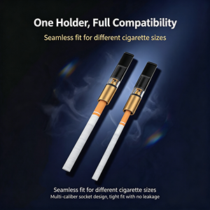 Boquilla de Filtro de Cigarrillos Reutilizable y Lavable, Ajuste Universal para Hombres, para Cigarrillos Regulares/Medianos/Delgados, Boquilla de Filtro Recargable - Product Image 4