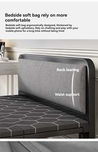 <span class=keywords><strong>Lit</strong></span> mezzanine moderne <span class=keywords><strong>pas</strong></span> <span class=keywords><strong>cher</strong></span> cadre de lits simple en fer pour adultes <span class=keywords><strong>lit</strong></span> pliant portable vente en gros - Product Image 6