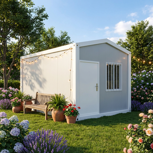 Casa Modulare Mobile, Cabina Prefabbricata a Montaggio Rapido, Casa Container Smontabile Resistente alle Intemperie - Product Image 1