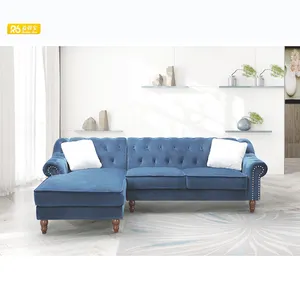 Fluwelen Chaise Woonkamer Sets Sofa Set Ontwerpen Luxe Meubels Sofa Set Meubels Gratis Verzending Innovatie Meubels