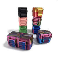 Boîte de rangement universelle pour flacons de 3 ml en plastique PLA imprimé en 3D avec logo/couleur personnalisés, coque rigide en peptide, pour 4/6/10 flacons