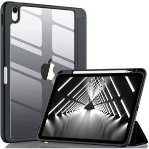 Étui intelligent pliable en trois parties en matériau PU léger et fin avec <span class=keywords><strong>coque</strong></span> arrière transparente pour <span class=keywords><strong>iPad</strong></span> 10e génération 10,<span class=keywords><strong>9</strong></span> 2022 - Product Image 1