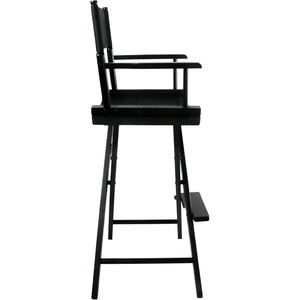 Beech Folding <strong>Chair</strong> Portable <strong>Director</strong> <strong>Chair</strong> Canvas Seat and Backrest 100KG Load-Bearing Non-Slip Foot Pad Easy to Carry Hand - Product Image 2