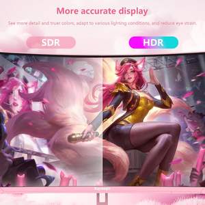 फैक्टरी गर्म बिक्री गुलाबी 27 इंच गेमिंग मॉनिटर 2k 1440p 165hz कंप्यूटर स्क्रीन गेमिंग/व्यवसाय कार्यालय के लिए - Product Image 5