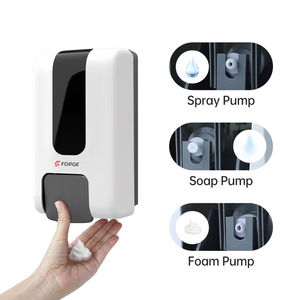 Dispenser per sapone liquido montato a parete <span class=keywords><strong>da</strong></span> 1200ml pompa manuale Dispenser per sapone a parete supporto sapone - Product Image 2
