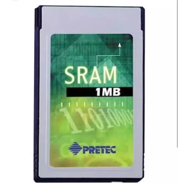 PRETEC PC SRAM CARD Card 2MB with Battery with Switch, for Copying Program