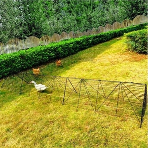 Túnel portátil para gallinas y conejos para exterior y patio, adecuado para gallineros, jaulas/cercas/túneles de jardín para patos. - Product Image 3