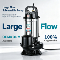 Pompe submersible haute pression robuste et durable, modèle QDX, OEM, anti-colmatage, 2 CV, pour eau propre, idéale pour le drainage des chantiers de construction