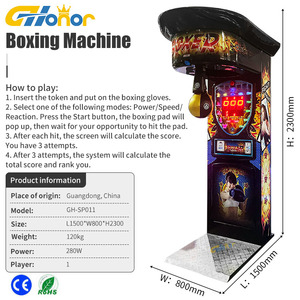 Macchina da Divertimento a Gettoni Big Punch Gioco Arcade di Pugilato Adatto per Adulti - Product Image 6