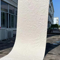 Revêtement mural flexible en pierre artificielle, imitation travertin, en matériau d'argile modifié 3D, flexible et souple, pour l'intérieur