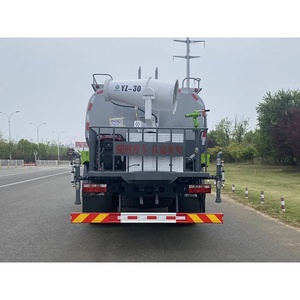 Camion de transport d'eau Dongfeng 4X2 de 12 000 litres fourni par le fabricant pour le transport d'eau industrielle et l'aménagement paysager - Product Image 5