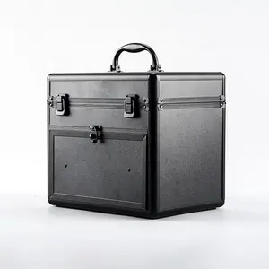 नाखूनों के लिए ग्लोरी हार्ड शेल प्लास्टिक बॉक्स पेशेवर सौंदर्य नेल आर्ट स्टोरेज बॉक्स केस निजी लेबल नेल पॉलिश सेट बॉक्स केस