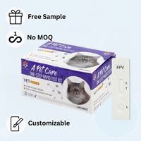 Veterinaire test voor Erlichia Parvovirus, Distemper (CPV/CDV/Ehr), Parvovirus Moquillo en Erlichia; snelle testkit voor honden