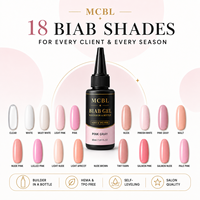 Gel Constructeur BIAB Sans HEMA ni TPO, Auto-Nivelant, à Tremper, pour Ongles, 30ml (OEM/ODM)