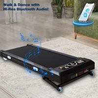 Caminadora Eléctrica Plegable de Alta Eficiencia y Ahorro de Energía con Motor sin Escobillas, Banda Antideslizante y Diseño Portátil
