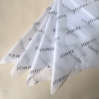 Nouveau Style 2024 Papier de Soie Cadeau à Logo Imprimé Personnalisé pour Emballage de Vêtements, Chaussures et Colis