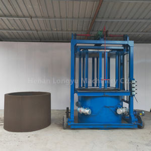 Schnellformende Mobile Rohrherstellungsmaschine Hocheffiziente Beton-Rundrohr-Formmaschine Zementrohr-Herstellungsmaschine - Product Image 5