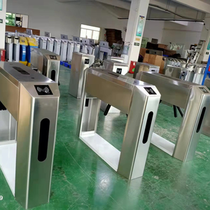 Nouvelle arrivée : Tourniquet semi-automatique à trois pieds avec lecteur de carte <span class=keywords><strong>RFID</strong></span> pour bureau/salle de sport, portail à double poutre - Product Image 6