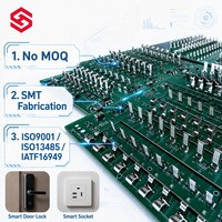 Fabricant OEM de PCBA SANHEX, assemblage de circuits imprimés IoT pour les appareils de serrures intelligentes et de prises intelligentes, fabrication de circuits imprimés SMT
