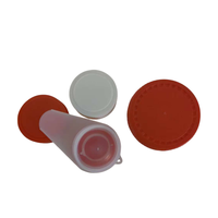 Capuchons chimiques d'usine Capuchon en plastique Capuchons à vis en plastique rouge Capuchon de colle pour canette chimique