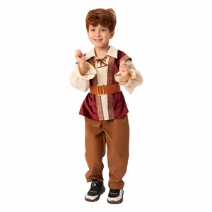Costume médiéval européen pour enfants, tenue de spectacle pour garçons et filles, vêtements ethniques rétro ZSN21 - Product Image 5