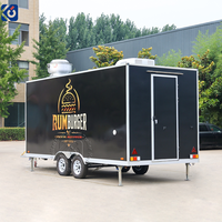 Camion de restauration rapide mobile, cuisine complète, certificat DOT, camion de restauration BBQ, pizza, burger, camion de restauration personnalisé, remorque de concession