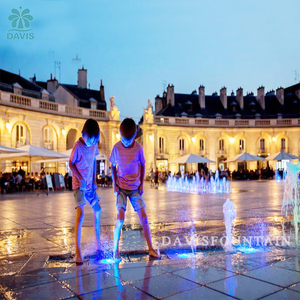 Esterno colorato Led luce terra asciutta fontana scintillante <span class=keywords><strong>acqua</strong></span> caratteristica decorazioni - Product Image 3
