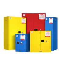 Armoire de sécurité anti-explosion CE Premium moderne en acier galvanisé de 45 gallons pour le stockage de produits chimiques inflammables pour hôpitaux et écoles