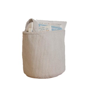 Cesta de Algodón Tejida a Mano al por Mayor, Cesto para Ropa Sucia, Cesta de Almacenamiento Portátil para Juguetes - Product Image 5