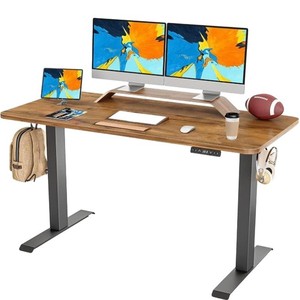 Electric Height Adjustable Standing Desk 120cm Memory Function <b>Computer</b> <b>Office</b> Desk With Headphone Stand - Product Image 5