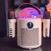 Nuevo altavoz inalámbrico creativo Tws, luces LED de colores, atmósfera, estrella, regalo de Navidad, altavoz Bluetooth