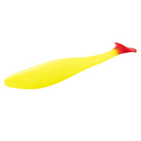Leurre de pêche au fond en eau douce pour carpes, leurre artificiel souple en silicone flottant à queue en T, Brave SL00551/552(8), 10 cm/14 cm