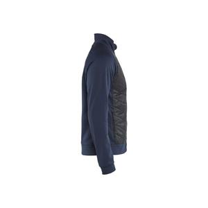 BLAKLADER - 341825268699XXL Sudadera híbrida Azul marino oscuro/Negro-EAN 7330509959121 WORK HOODIES - Product Image 5