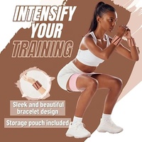 Kit de Yoga y Pilates para Gimnasio, Pesas de Silicona para Tobillos, Pesas Ajustables para Muñecas y Tobillos en Forma de Triángulo para Mujer