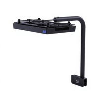 Lampe LED marine à spectre complet 240W de 2e génération, écologique, pour aquarium de corail, programmable via application WiFi, boîtier en plastique