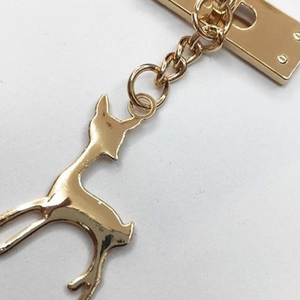 Handmade DIY Bag Decoration Accessories Spring Ring Bag Lock Metal Mortise Lock Bag Switch Lock Buckle. - Product Image 4