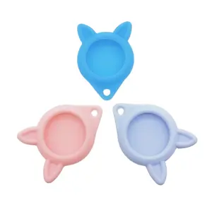 Newest Design Cute Rabbit Silicone Anti Lost Scratch-proof Protection Cover For Airtag Tracker Protective Case