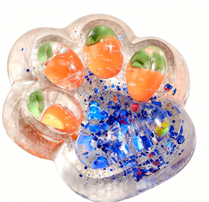 Juguete Blandito de Silicona con Forma de Pata de Gato Kawaii, Pelota Sensorial Antiestrés para Niños - Product Image 6
