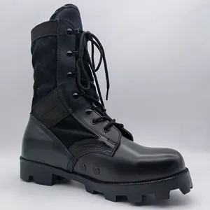 WCY-Botas de combate táctico para hombre, botas de La Selva Altama de color negro con clima cálido y húmedo, aprobado por WCY Mil-Spec (HSM102)