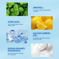 Patchs pour les yeux personnalisés OEM, marque privée, soin du visage anti-âge pour tous types de peau, masques pour les yeux en hydrogel au collagène