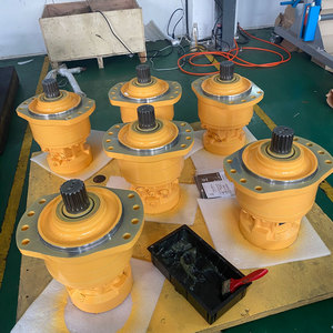 Motor de pistones hidráulicos Poclain MS05 MSE05 con eje de transmisión - Product Image 6