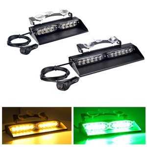 Luci Stroboscopiche LED ECE R65 per Camion, 8 LED, Luce di Emergenza <span class=keywords><strong>Lampeggiante</strong></span> per Auto, Luce di Segnalazione Traffico LED Ambra <span class=keywords><strong>Blu</strong></span> Rossa - Product Image 1